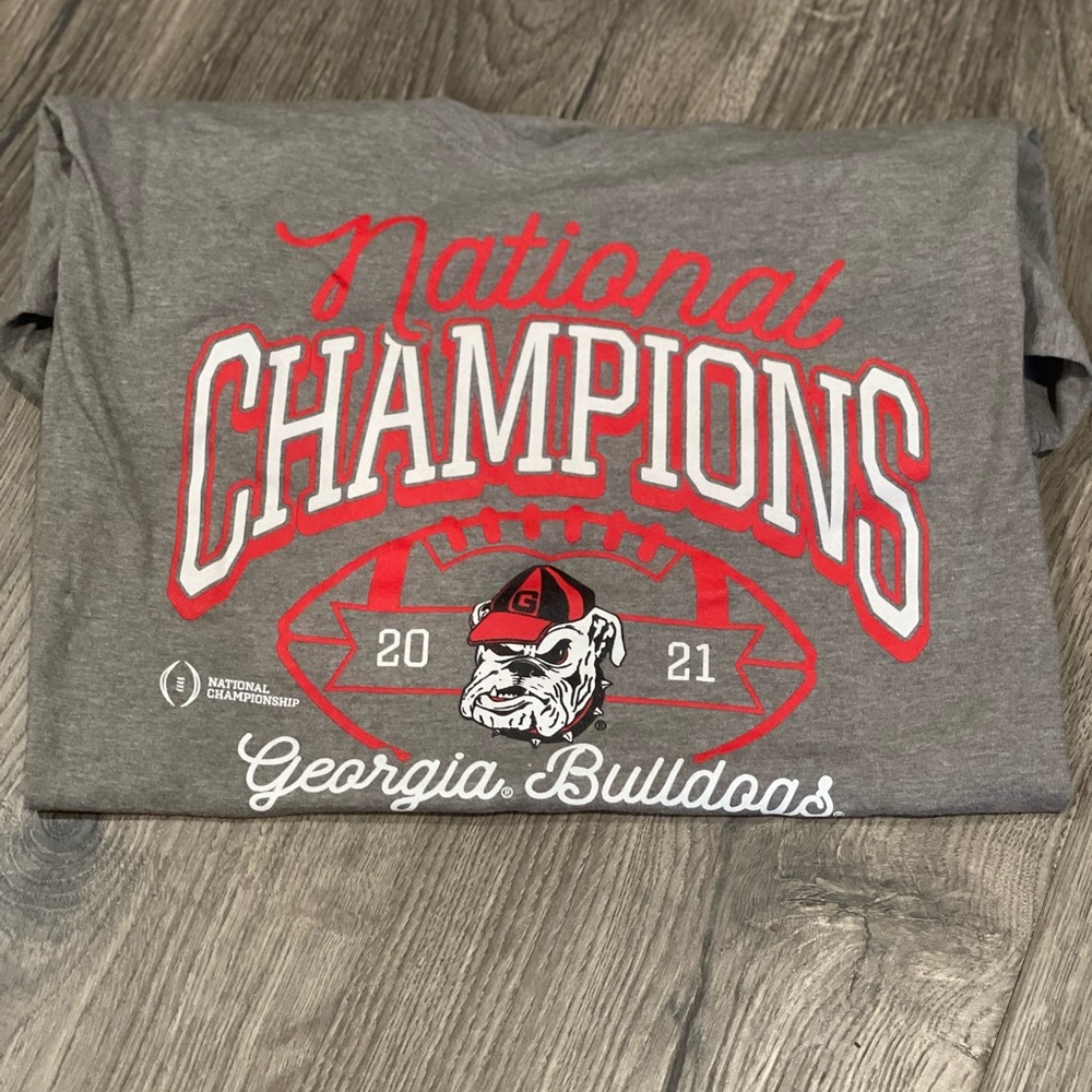 Gray National Champions T-Shirt